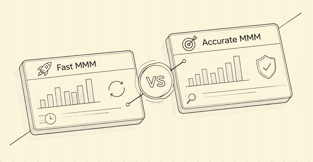 Fast MMM vs Accurate MMM: Why You Should Not Have to Choose 